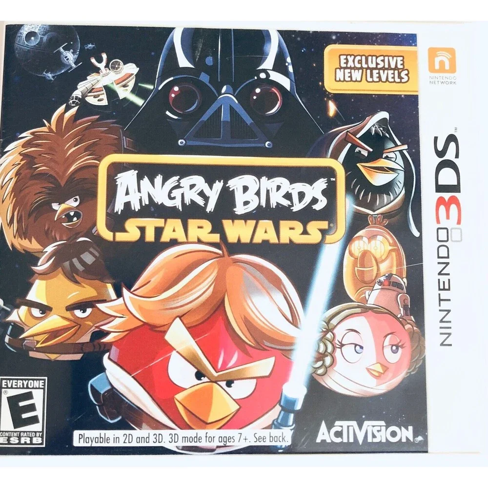 Angry Birds Star Wars (Nintendo‎ 3DS)—rated E